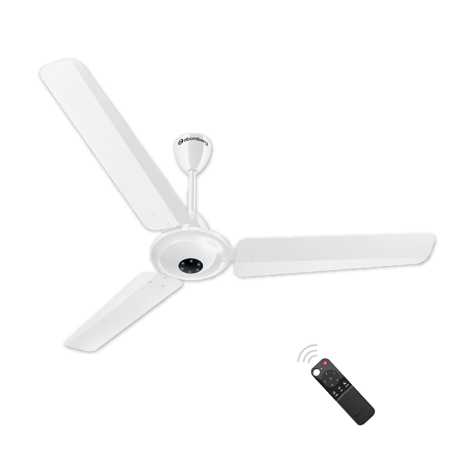 Atomberg Ikano 1200mm BLDC Ceiling Fan with Remote Control | BEE 5 star Rated Energy Efficient 