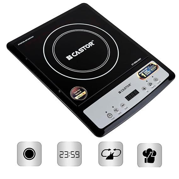 Castor VEGA Induction Cooktop 2000W
