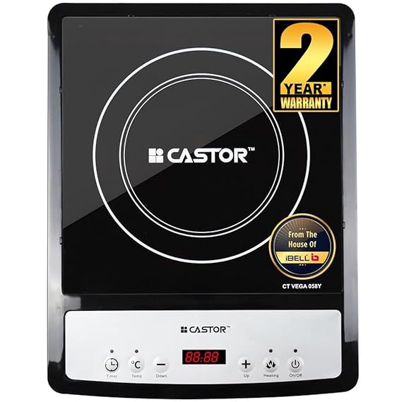Castor VEGA Induction Cooktop 2000W