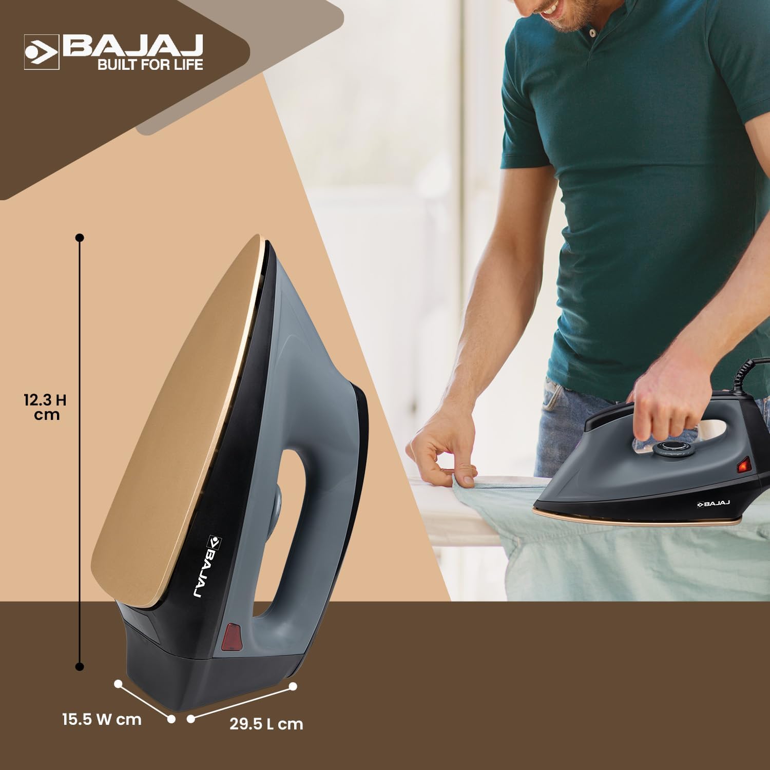Bajaj Herculo 1100 Watts Dry Iron