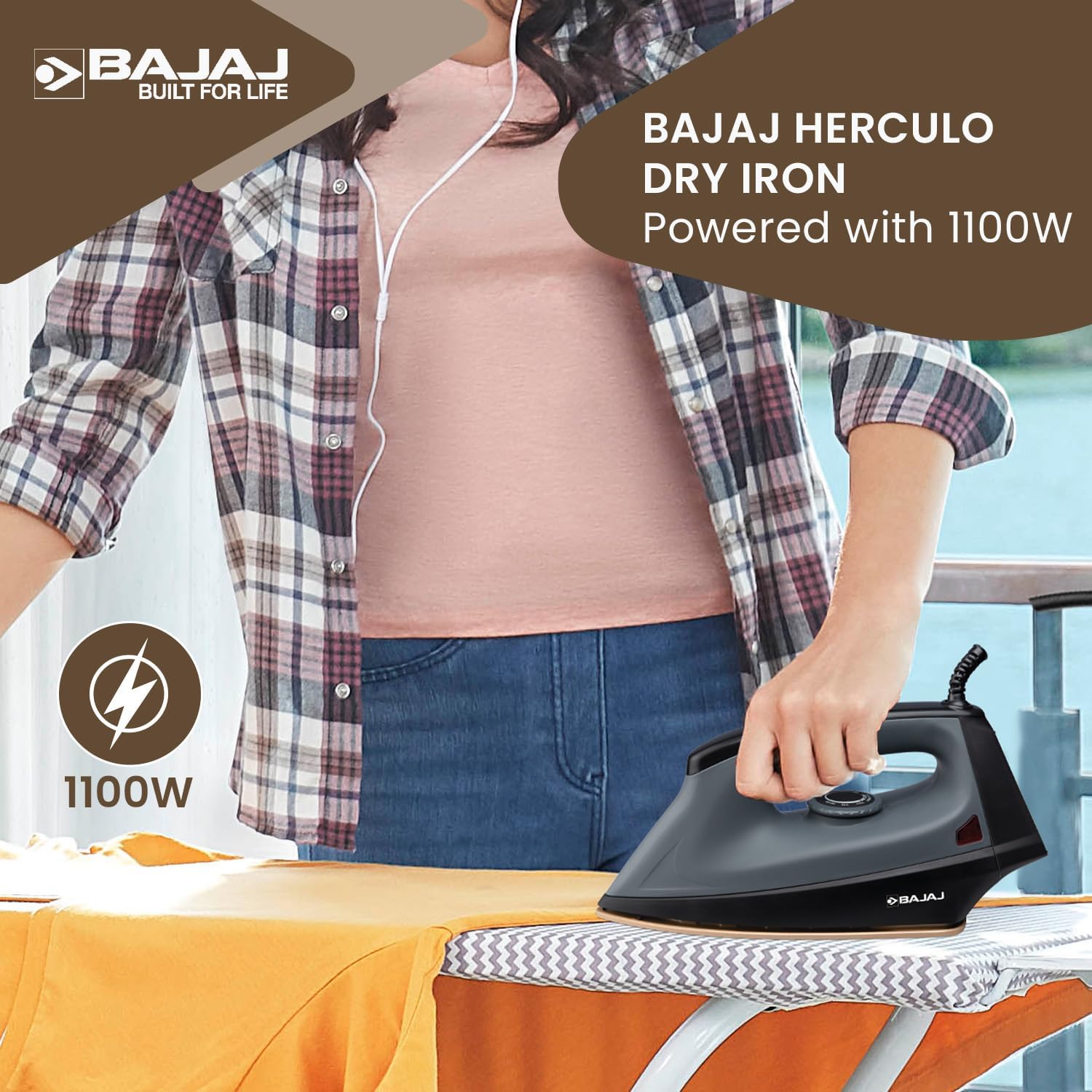 Bajaj Herculo 1100 Watts Dry Iron
